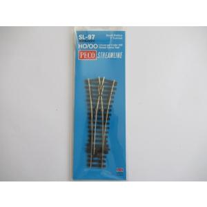 PECO SL-97 OO/HOゲージ (16.5mm) 小型Y字ポイントレール コード100