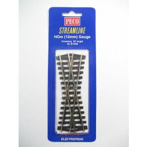 PECO SL-E1493 HOm (12mm,1/87) 小型クロッシングレール コード75