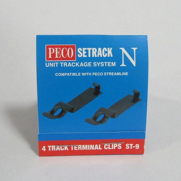 PECO ST-9 Nゲージ (9mm) 配線用クリップ (4個入)