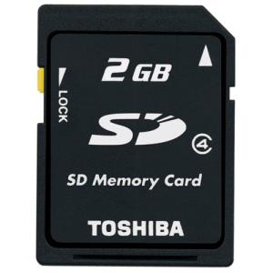 TOSHIBA SDメモリカード 2GB Class4 SD-C02GT4