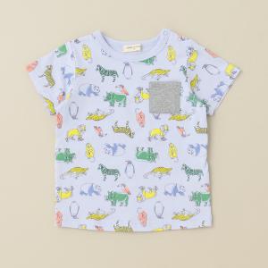 センスオブワンダー(sense of wonder)アニマル総柄Tシャツ【O_60】【outlet】｜narumiyaonline