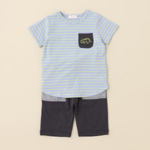 センスオブワンダー(sense of wonder)BOYSボーダーセットアップ【O_50】【outlet】｜narumiyaonline