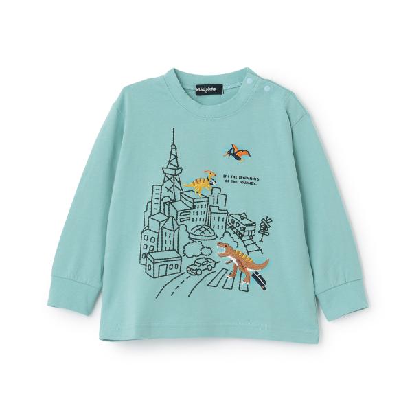クレードスコープ(kladskap)&apos;【人気商品再入荷】【直営店で取り扱い無し】旅ザウルス長袖Tシャ...