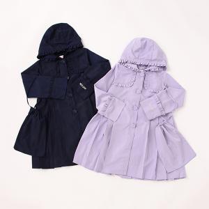 人気商品ランキング Piano Mezzo メゾピアノ ジュニア キッズ L 130 140 M 110 1 切替プリーツレインコート レインウェア Ediors Com