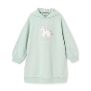 メゾピアノ(mezzo piano)【人気商品再入荷】【直営店で取り扱い無し】どうぶつモチーフ　パーカワンピース【50％OFF】【SALE】【O_50】【25AW】【SSSL】｜ナルミヤオンラインYahoo!ショッピング店