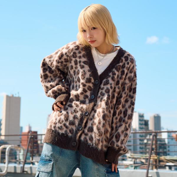 ラブトキシック(Lovetoxic)'【LTXC】シャギーオーバーカーディガン'【60％OFF】【S...