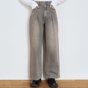 ラブトキシック(Lovetoxic)'【LTXC】【セット可】タックワイドデニムパンツ'【50％OFF】【SALE】【O_50】【outlet】【outlet】【ot】