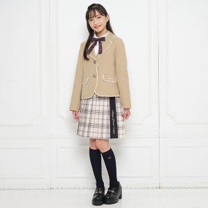 メゾピアノジュニア(mezzo piano junior)チェックプリーツスカート｜narumiyaonline