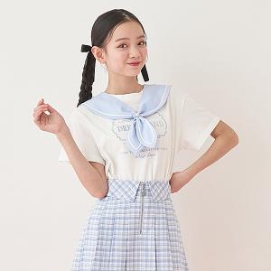 メゾピアノジュニア(mezzo piano junior)3WAYセーラーTシャツ｜narumiyaonline
