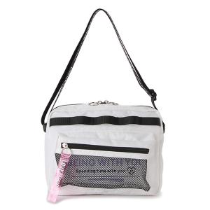 ラブトキシック(Lovetoxic)メッシュポケットロゴショルダーバッグ