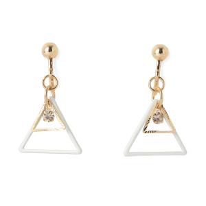 ラブトキシック(Lovetoxic)トライアングル2連イヤリング