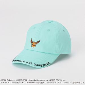 ラブトキシック(Lovetoxic) フェイスデザインロゴローキャップ