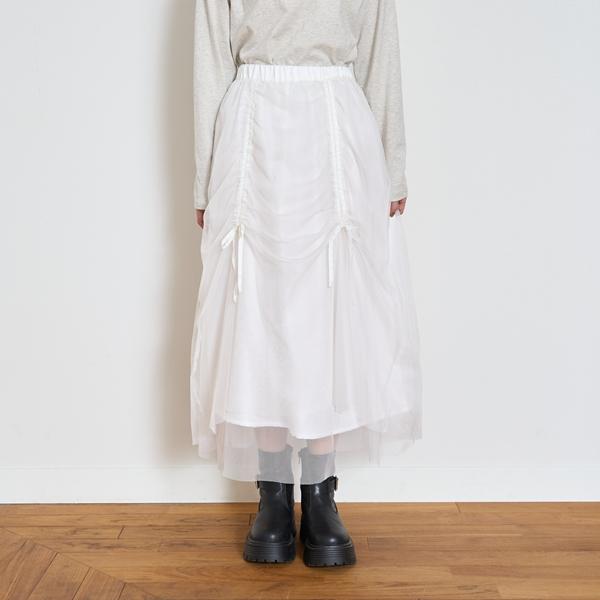 ラブトキシック(Lovetoxic)【LTXC】ギャザーチュールスカート【O_50】【outlet】