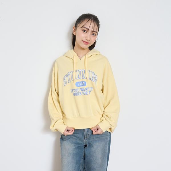 ラブトキシック(Lovetoxic)カレッジコンパクトプルパーカ【O_50】【outlet】