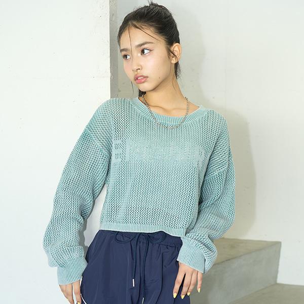 ラブトキシック(Lovetoxic)【LTXC】ピグメントメッシュニット【O_50】【outlet】...