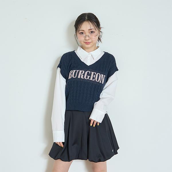 ラブトキシック(Lovetoxic)レイヤードニット【O_50】【outlet】