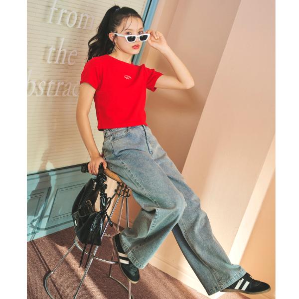 ラブトキシック(Lovetoxic)テレコ半袖Tシャツ【50％OFF】【SALE】【O_50】【ou...