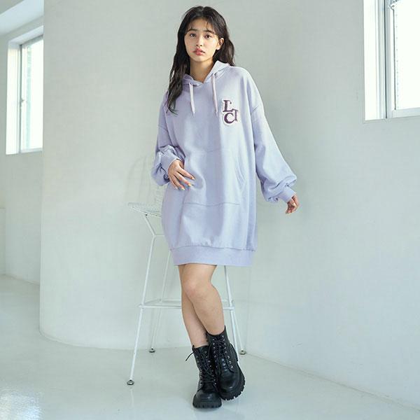 ラブトキシック(Lovetoxic)サガラワンポパーカワンピース【O_50】【outlet】【res...