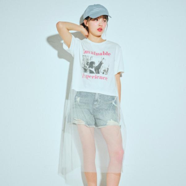 ラブトキシック(Lovetoxic)チュールレイヤードTシャツ【O_50】【outlet】