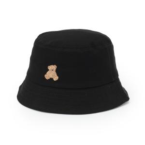 プティマイン(petit main)くま刺しゅうバケットハット【50％OFF】【SALE】【SSSL】【O_50】【25AW】｜ナルミヤオンラインYahoo!ショッピング店