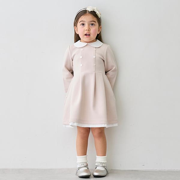 プティマイン(petit main)【POLO BCS】ポンチワンピース【50％OFF】【SALE】...