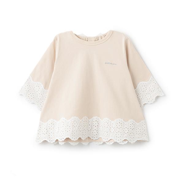 プティマイン(petit main)【リンク】レースAラインTシャツ(キッズ)【50％OFF】【SA...