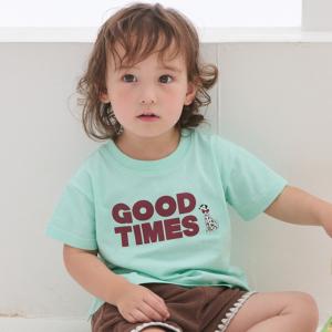 プティマイン(petit main)【プティプラ/WEB先行販売】ロゴ半袖Tシャツ【33％OFF】【SALE】【O_30】【26SS】【SSSL】【pm_web】