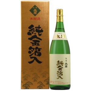 聚楽太閤 本醸造金箔入り 1800ml