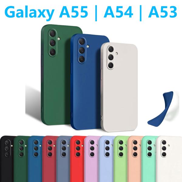 Galaxy A55 A54 A53 ケース シリコン 保護ケース ハードケース 衝撃吸収 人気 ス...
