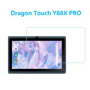 Dragon Touch Y88X PRO強化ガラスフィルム 指紋防止飛散防止気泡防止エアレース加工  自動吸着  高硬度9H 高透過率｜naruyama