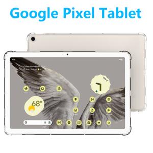 Google Pixel Tablet ケース タブレット ピクセル ソフトケース エアクッション TPU透明ケース クリア 薄型 軽型カバー ケース 衝撃吸収 シンプル ビジネス 無地