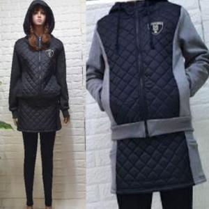 セットアップ ゴルフウェア パーカー キルティング レディース