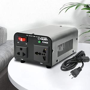 Yinleader アップトランス ダウントランス 500W 海外国内両用型変圧器 降圧 昇圧兼用型 変圧器 ポータブルトランス  海外機器対応 変圧
