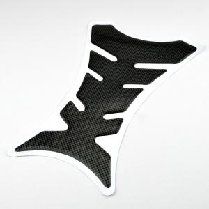 タンクパッド シール バイク カスタム  ステッカー 防水 傷防止 カーボン調 汎用 立体 ドレスアップ バイク用 2輪車