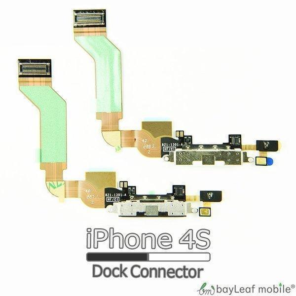 iPhone4S ドック コネクタ ドックコネクタ 修理 交換 部品 互換 充電口 パーツ リペア ...