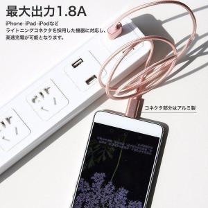 iPhone用充電ケーブル 切れにくい 強化 ...の詳細画像2