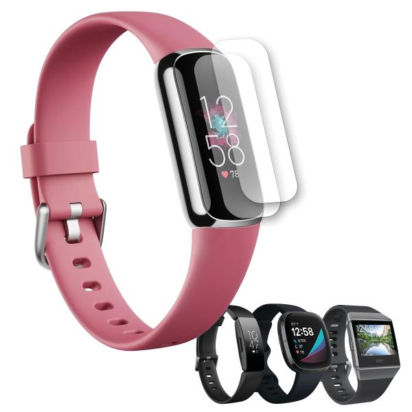 Fitbit スマートウォッチ 液晶 保護 フィルム 2枚セット マット アンチグレア TPU 互換...