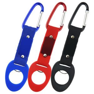 ペットボトル ホルダー 着脱簡単 カラビナ付き ドリンク タオル シンプル 水分補給 持ち運び アウトドア 登山 キャンプ ハイキング 釣り かっこいい 便利
