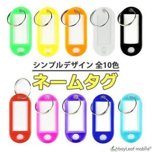 タグ キーホルダー 名札 ネームホルダー キーラベル