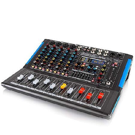 Pyle 6-Channel Bluetooth Studio Audio Mixer - DJ S...