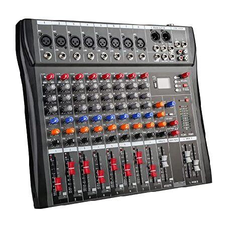 Mixers Audio 8 Channel Mixer, Dj Mixer Board Mixer...