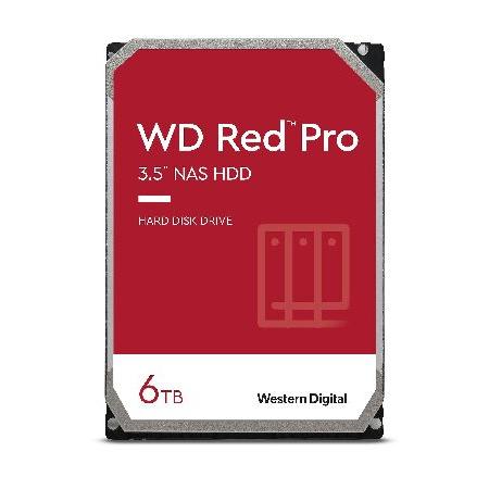 Western Digital 6TB WD Red Pro NAS 内蔵ハードドライブ HDD -...