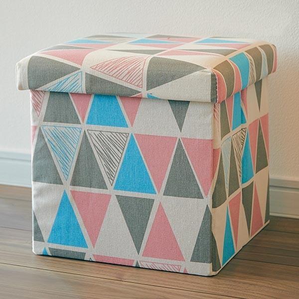 EN FANCE/アンファンス 座って しまえて 畳める 便利ボックス トライアングル