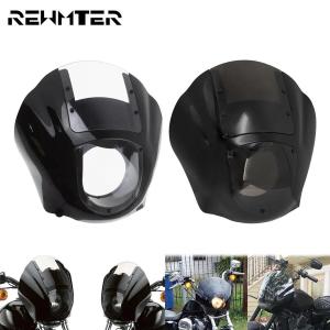 並行輸入品 ヘッドライト スクリーン ヘッド motorycleライトフェアリングマスクカウ四半期フェアリング風防 カスタムパーツ 部品 アクセサリー