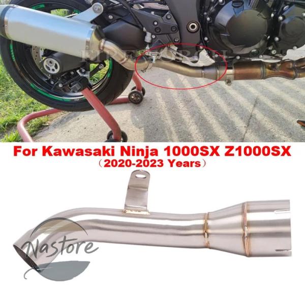 並行輸入品 z1000sx バイク リップ マフラー スオン システムエスケープミドルミッドリンクパ...