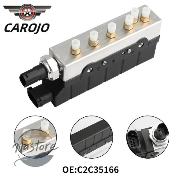 並行輸入品 x350 サスペンション エアサス エア コンプレッサーソレノイドバルブブロック ジャガ...