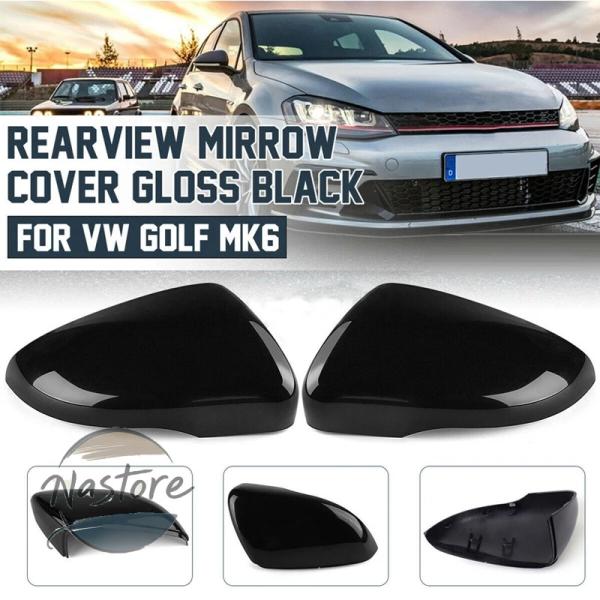 並行輸入品 カバー 適合 rsyming光沢ブラックミラーブラックプロテクティブウィング側キャップv...