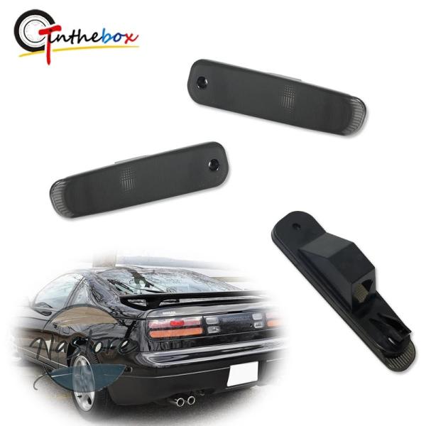 並行輸入品 日産 nissan リア スモークレンズカーバンパー サイドマーカーインジケーターライト...