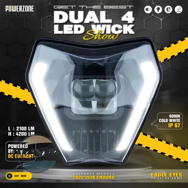 並行輸入品 バイク ヘッドライト ヘッド ライト ktm exc sxf xcw mx 2024 ラ...