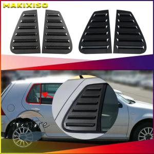 並行輸入品 mk4 2pcs car rear window shutter cover trim louver side vent for vw golf 4 1997-2006 accessories 部品 カスタムパーツ アクセサリー